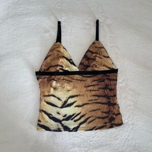 Tiger Print Women's Top
